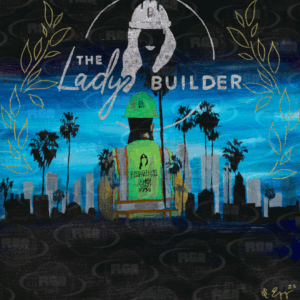 Erica The Lady Builder Fine Art Print