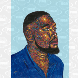 Malik Baker The Film Maker Fine Art Print